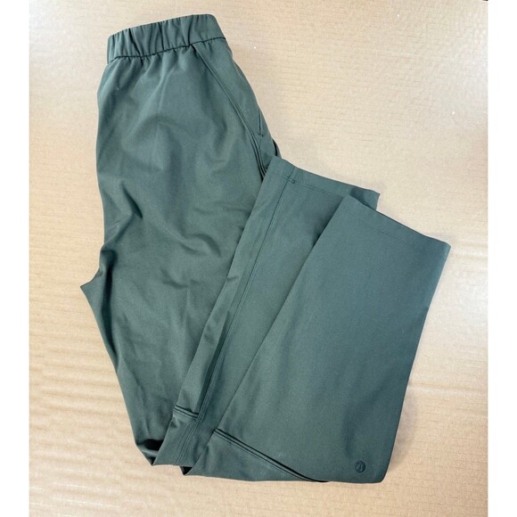 Lululemon Essential High-Rise Trouser Color Dark Olive Size 4 - Picture 2 of 7